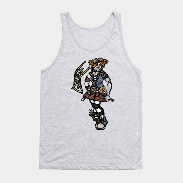 Gaige The Mechromancer Tank Top by PoesUnderstudy